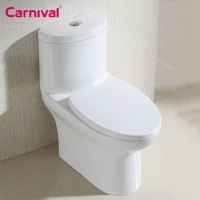 Sanitary ware Chinese bathroom design toilet siphon one piece ceramic water closet